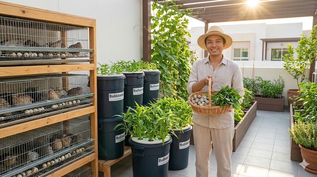 bisnis ternak yang menguntungkan di lahan sempit