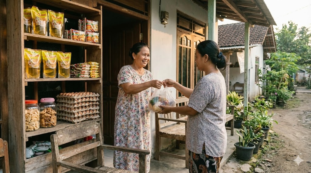 rincian modal usaha sembako di rumah