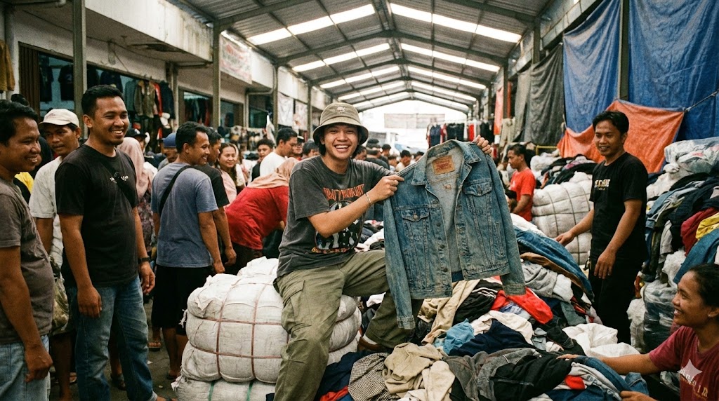 bisnis thrift shop modal kecil untung besar