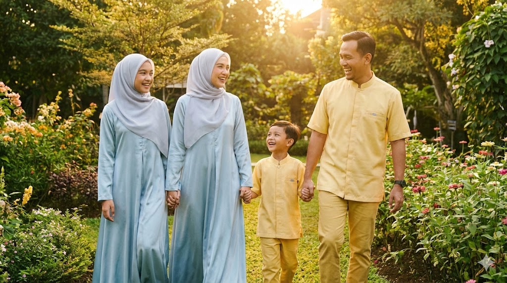 tren warna baju lebaran tahun ini